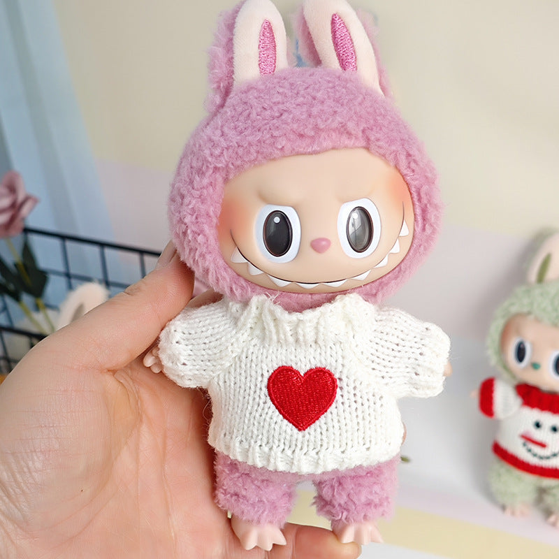 Doll Clothes Suitable for labubu Dolls Accessories Clothes Set for Dolls (NO Doll)