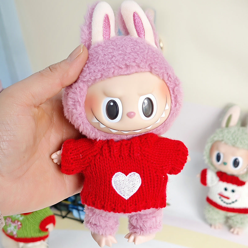 Doll Clothes Suitable for labubu Dolls Accessories Clothes Set for Dolls (NO Doll)