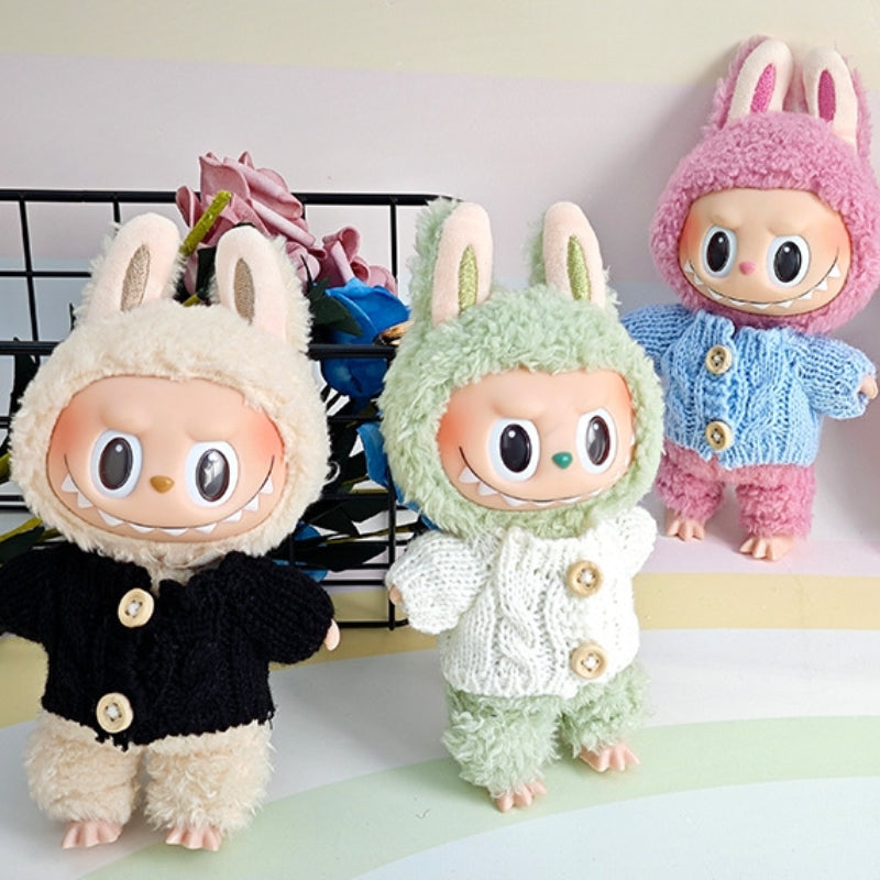 Doll Clothes Suitable for labubu Dolls Accessories Clothes Set for Dolls (NO Doll)