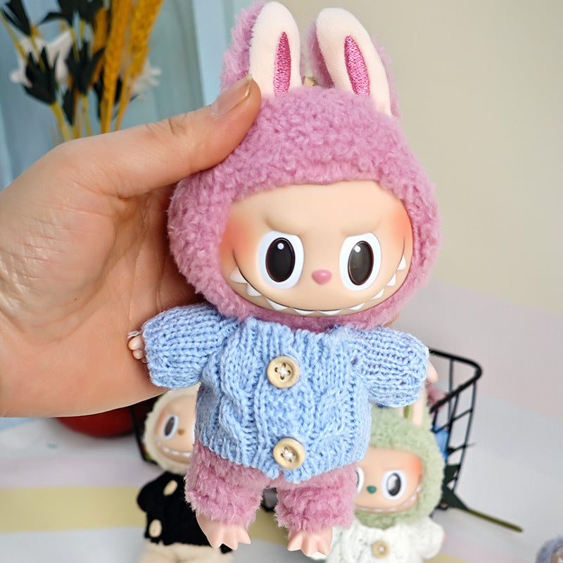 Doll Clothes Suitable for labubu Dolls Accessories Clothes Set for Dolls (NO Doll)