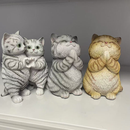 Cat desktop ornaments