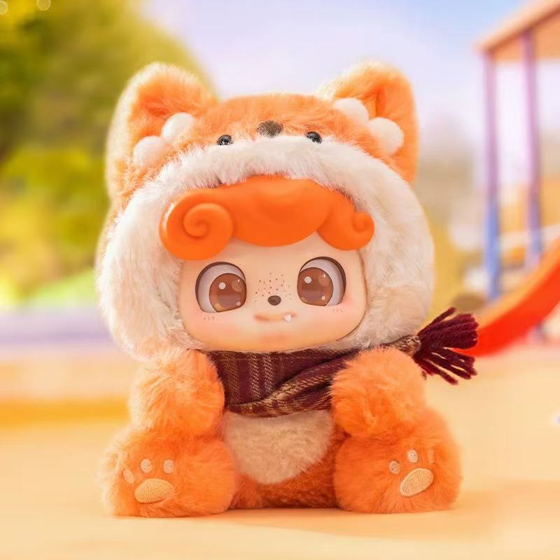 Q kid Animal Pre School Plush Dolls Figures Toys Blind Box