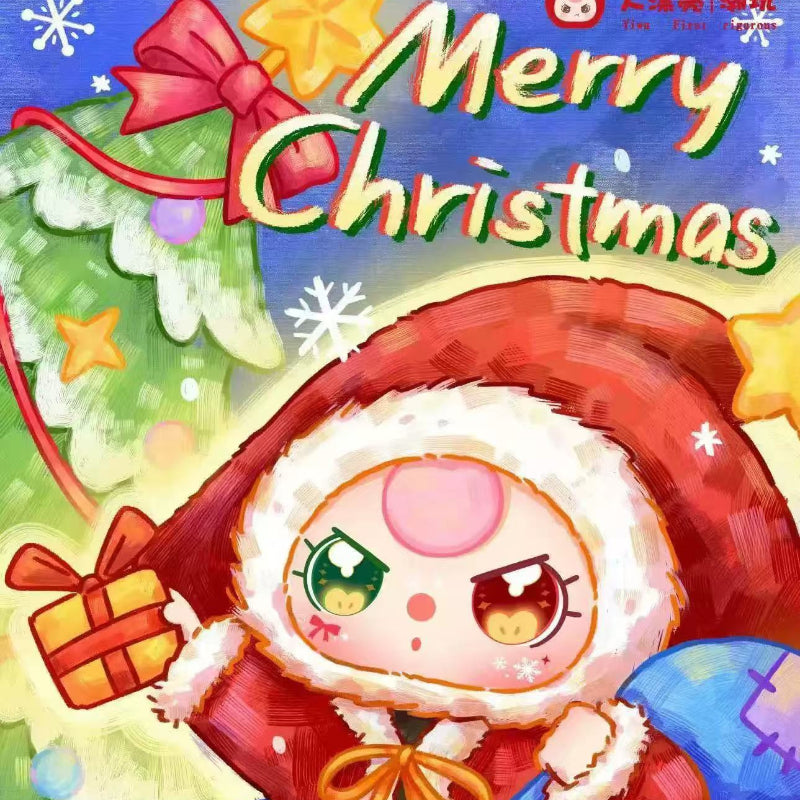 baby three Merry Christmas 400%